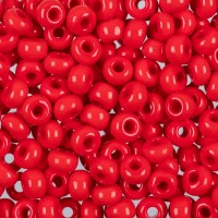 Бисер Чехия круглый   01/0   311-19001   6.5 мм  50 г 93170 красный