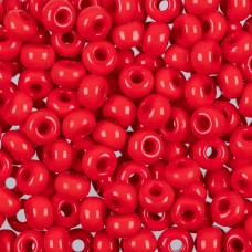 Бисер Чехия круглый   01/0   311-19001   6.5 мм  50 г 93170 красный