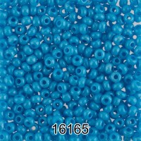 Бисер Чехия круглый 1   10/0   2.3 мм  500 г 16165 (Ф210) голубой