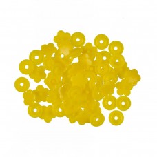 Кнопка "Micron"   POM-12 FL/500   Кнопки пластиковые   пластик  d 12 мм  500 шт. № 006 желтый