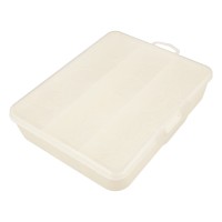 "Plastic Republic"   Keeplex Fiori  M Органайзер   KL401510048   пластик   19.2  x 16  x 4.2 см белое облако