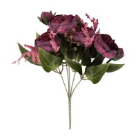 Искусственное растение "Blumentag"   ATJ-30   Растение искусственное "Роза"   28 см  3 х  1 шт. 02
