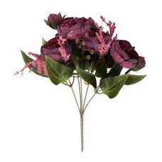 Искусственное растение "Blumentag"   ATJ-30   Растение искусственное "Роза"   28 см  3 х  1 шт. 02
