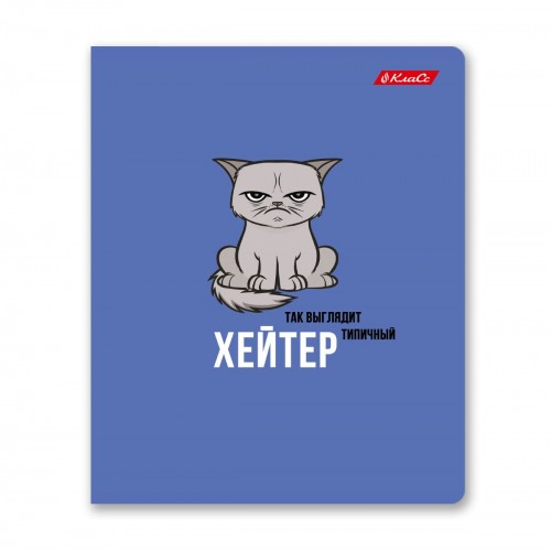 "Светоч"   48ТЕТк-001   Тетрадь ученическая общая,   A5+   48 л.  на скобе   65 г/кв.м , белизна 100 \%  10 шт.  клетка 000730 Не буди во мне зверя