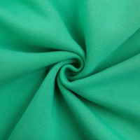 Ткань "Gamma"   Трикотажное полотно "Футер с начесом"   ФАСОВКА   DBKTN   100\% полиэстер   150 х  180 см ± 5 см зеленый/green