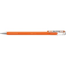 "Pentel"   Ручка гелевая с супер укрывистыми чернилами Mattehop  d 1 мм K110-VFX цвет чернил: оранжевый