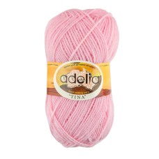 Пряжа ADELIA "TINA"   100\% акрил   5 шт. х  100 г  308 м ± 10 м №013 розовый