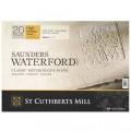 St. Cuthberts Mill Альбом для акварели Rough 300 г/м2 31 х 41 см склейка с одной стороны 20 л. T46630051011E крупнозернистая