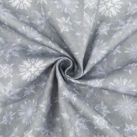 Ткань для пэчворка PEPPY   МАГИЧЕСКАЯ ЗИМА   ФАСОВКА   50 х 50 см  135 г/кв.м ± 5   100\% хлопок МГЗ-14 серый