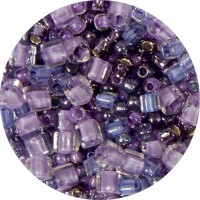 Бисер Япония "TOHO" MIX 5   500 г №3207 фиолетовый