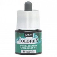 Краска акварель "PEBEO"   акварельные чернила Colorex   45 мл 417030 зеленый лес