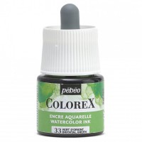 Краска акварель "PEBEO"   акварельные чернила Colorex   45 мл 417033 зеленый восточный