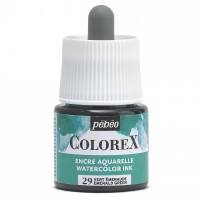 Краска акварель "PEBEO"   акварельные чернила Colorex   45 мл 417029 изумрудный