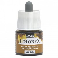 Краска акварель "PEBEO"   акварельные чернила Colorex   45 мл 417044 желто-коричневый