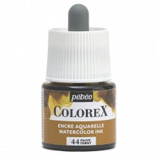 Краска акварель "PEBEO"   акварельные чернила Colorex   45 мл 417044 желто-коричневый