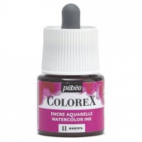 Краска акварель "PEBEO"   акварельные чернила Colorex   45 мл 417011 маджента