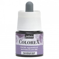 Краска акварель "PEBEO"   акварельные чернила Colorex   45 мл 417050 серый Пейна