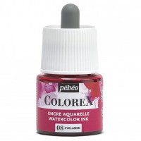 Краска акварель "PEBEO"   акварельные чернила Colorex   45 мл 417008 цикламен