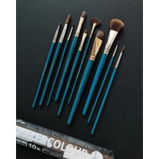 Набор кистей "Daler Rowney"   SIMPLY Набор акварельных кистей   10 шт. D126500814