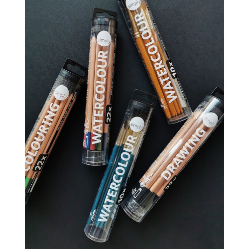 Набор кистей "Daler Rowney"   SIMPLY Набор акварельных кистей   10 шт. D126500814