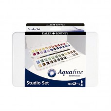 Краска акварель "Daler Rowney"   AQUAFINE Набор акварельных красок   48 цв. D131900201
