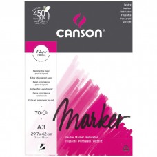 "Canson"   Альбом для маркера Marker Layout   70 г/м2  70 л.  A3   29.7 х  42 см C200297233