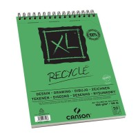 "Canson"   Альбом для графики XL Recycle   160 г/м2  A4   21 х  27.9 см  на спирали   50 л. С200777128