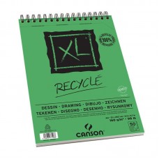 "Canson"   Альбом для графики XL Recycle   160 г/м2  A4   21 х  27.9 см  на спирали   50 л. С200777128