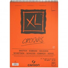 "Canson"   Альбом для графики XL Croquis   90 г/м2  A2   42 х  59.4 см  на спирали   60 л. С200787106