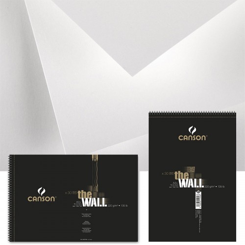"Canson"   Альбом для маркера The Wall   200 г/м2  30 л.  A4+   21 х  31.4 см C400078797