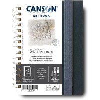 "Canson"   ART BOOK Скетчбук на спирали по длин.стороне   A5   300  г/м2  на спирали   20 л. C31200L002