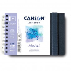 "Canson"   ART BOOK Скетчбук на спирали, бумага Montval   A5   300  г/м2  на спирали   24 л. C31200L003
