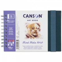 "Canson"   MIX MEDIA Скетчбук   A5   300  г/м2  28 л. C31200L006