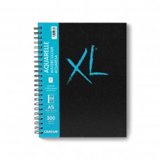 "Canson"   XL AQUA  Скетчбук на спирали   A5   300  г/м2  на спирали   34 л. C31200L013