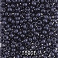 Бисер Чехия круглый 4 10/0 2.3 мм 500 г 28928 (Ф317) т.сливовый