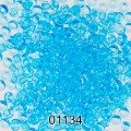 Бисер Чехия круглый 5 10/0 2.3 мм 500 г 01134 (Ф333) св.голубой