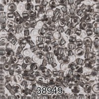 Бисер Чехия круглый 5   10/0   2.3 мм  500 г 38949 (Ф371) серый
