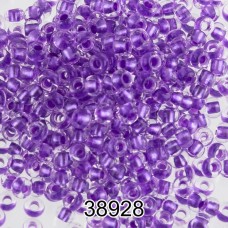 Бисер Чехия круглый 5   10/0   2.3 мм  500 г 38928 (Ф369) фиолетовый