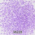 Бисер Чехия круглый 5 10/0 2.3 мм 500 г 38228 (Ф361) св.фиолетовый