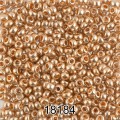 Бисер Чехия круглый 6 10/0 2.3 мм 500 г 18184 (Ф399) золотисто-медный