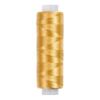 Нитки для вышивания "Gamma"   V150/2   100\% вискоза   10 x  183 м  200 я №3158 св.золото