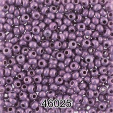 Бисер Чехия круглый 7   10/0   2.3 мм  500 г 46025 (Ф454) т.сиреневый