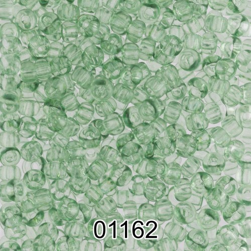 Бисер Чехия круглый 5   10/0   2.3 мм  500 г 01162 (Ф413) зеленый