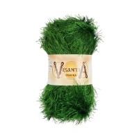 Пряжа VISANTIA "TRAFKA"   100\% полиэстер   5 шт. х  100 г  150 м ± 3 м №0041 яр.зеленый