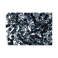 Бисер Япония "TOHO" 11/0   HEXAGON №3   2.2 мм  500 г №0081 т. серый