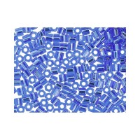 Бисер Япония "TOHO" 11/0   HEXAGON №3   2.2 мм  500 г №0035 васильковый