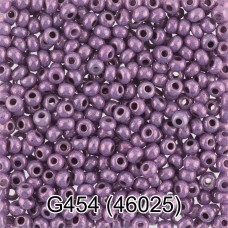 Бисер Чехия "GAMMA" круглый 7   10/0   2.3 мм  50 г  1-й сорт G454 т.сиреневый ( 46025 )