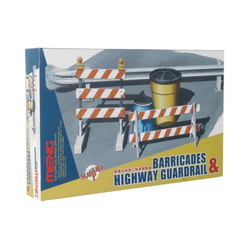 "MENG"   SPS-013   "ограждение" Barricades & Highway Guardrail set 1/35