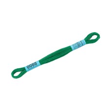 Нитки для вышивания "Gamma"    мулине  ( 0001-0206 )  100\% хлопок   24 x  8 м №0088 зеленый