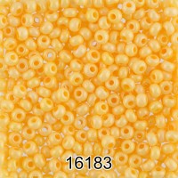 Бисер Чехия круглый 1   10/0   2.3 мм  500 г 16183 (Ф008) желтый